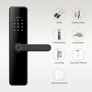 Lockstar Ổ Khóa Vân Tay Từ Tính Ổ Khóa Thông Minh Tuya Kỹ Thuật Số Cho Cửa Gỗ - Product Image 6