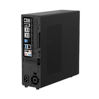 0.7MM SPCC Black Mid Tower Mini-ITX Micro-ATX Desktop Computer PC Case Portable