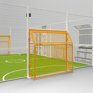 2024 Usine Personnaliser Terrain <span class=keywords><strong>De</strong></span> Football <span class=keywords><strong>Cage</strong></span> <span class=keywords><strong>De</strong></span> Football Ensemble Complet D'équipement <span class=keywords><strong>De</strong></span> Sport pour Terrain <span class=keywords><strong>De</strong></span> Football Panna Football <span class=keywords><strong>Cage</strong></span> - Product Image 5