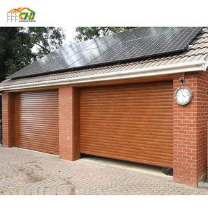 <span class=keywords><strong>Porte</strong></span> <span class=keywords><strong>de</strong></span> <span class=keywords><strong>garage</strong></span> à panneau complet Chi à bas prix avec noyau en mousse Pu 9x7 marron pour maisons européennes - Product Image 6