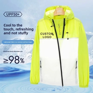 <strong>Sunscreen</strong> Shirt Women's Summer Ultra-Thin Breathable Uv Protection Outdoor Travel Men Rash <strong>Guard</strong> <strong>Sun</strong> Protection Clothing - Product Image 1