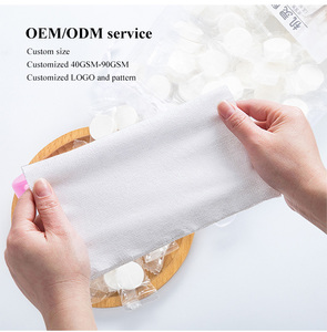 Toallas faciales comprimidas toallitas de manos más gruesas Limpieza facial Suave Toalla de baño comprimida portátil para acampar al aire libre - Product Image 5