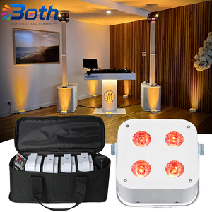 IR4 Bright Mini LED Par Uplight 4x12W RGBWA+UV for Stage DJ Wedding Event Atmosphere - Product Image 1