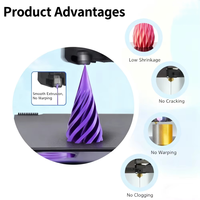 Filament PLA YOSOO 1,75 mm 1 kg pour imprimante 3D, résistant à la déformation thermique, sans enchevêtrement, ABS-GF, résistant à l'usure