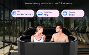 196cm véritable bain de glace thérapie Pod baril froid gonflable <span class=keywords><strong>Xl</strong></span> baignoires de glace baril de plongée froide grande récupération Pod <span class=keywords><strong>baignoire</strong></span> - Product Image 3