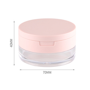 15g Sifter <strong>Loose</strong> <strong>Powder</strong> Cosmetic Jar Container With Cotton Puff 15g <strong>Loose</strong> <strong>Powder</strong> Jar With Sifter and clear Lids - Product Image 4