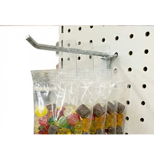 Ganchos Autoadhesivos Resistentes de PET Tipo J para Exhibición en Tiendas, 22X34mm - Product Image 3