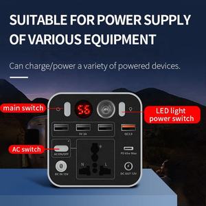 Hot Selling <b>Solar</b> Emergency 300W Portable Power Station for Outdoor Camping YF-R180W <b>Solar</b> Power Generator - Product Image 2
