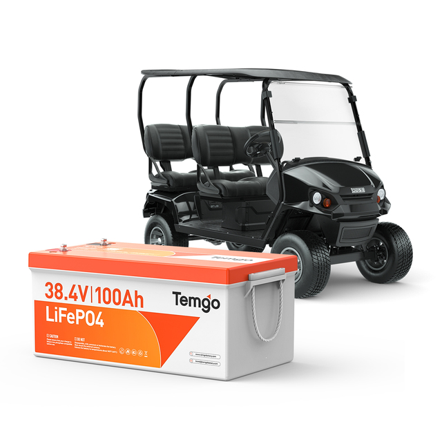 Lifepo4 Golf Cart Battery 36v 48v 72v 100Ah LiFePO4 Battery Golf Cart Lithium Battery With Lcd Display Charger