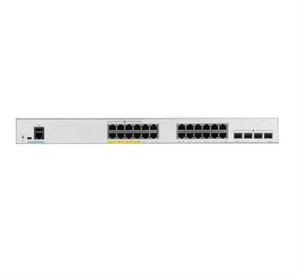 Commutateur de données d'entreprise 24 ports C9200-24T-A avec fonctions POE, SNMP, QoS et prise en charge réseau - Product Image 1