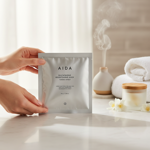 AIDA High Quality Glutathione Brightening Mask Toning Effect Sheet 1ea Pack - Product Image 3