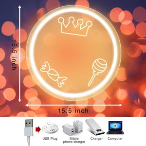 Iluminación de neón LED personalizada Ohbaby para habitaciones de niños y bodas luces de ambiente púrpura para decoración del hogar, eventos y fiestas - Product Image 6