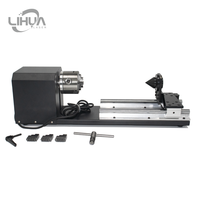 Graveur laser Lihua avec axe rotatif pour l'gravure d'objets cylindriques, de bagues, de canettes, de tasses, de bouteilles