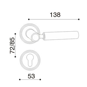 Lujo europeo Hotel Villa habitación hogar dormitorio cerradura de <span class=keywords><strong>puerta</strong></span> silenciosa manija de palanca de madera de latón - Product Image 6