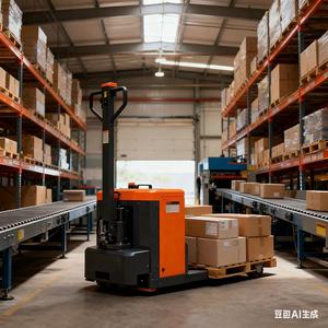 Transpaleta Manual Zhong Sheng para Manejo de Carga, Cubierta Triangular de Acero de 6 mm de Espesor, Ruedas de PU, Capacidad de Carga de 3000 kg - Product Image 6