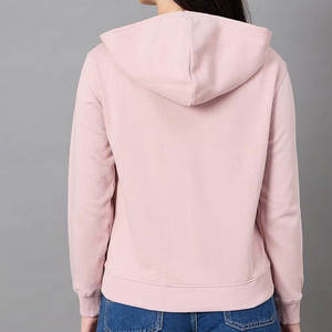 Nuevo diseño de peso ligero para mujer, sudaderas con cremallera, logotipo personalizado, el mejor diseño, sudaderas con cremallera de alta calidad para mujer en diferentes colores - Product Image 4