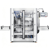 Machine de remplissage automatique L&B en acier inoxydable avec servomoteur PLC pour miel, shampoing, gel et liquides visqueux - Embouteillage automatique en bocaux en verre
