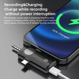 Nuevo Micrófono Inalámbrico Portátil con Clip MS11 <span class=keywords><strong>para</strong></span> Vlog, Entrevistas, Creación de Contenido Telefónico, Micrófono <span class=keywords><strong>para</strong></span> la Mejor Calidad de Audio - Product Image 4
