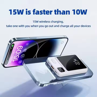 Nouvelles Idées de Produits Mini Petit Portable PD22.5W Magnétique Powerbank Chargeur Rapide Pack de Charge Power Bank 5000mAh 10000Mah