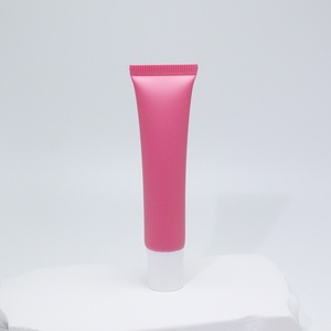 Envase de Plástico Rosa de 15 ml/g con Bomba Dosificadora para Cosméticos, Subenvasado de Lápiz Labial, Crema para Ojos, Esencia, Loción, Hecho de HDPE - Product Image 1