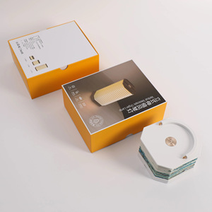 Bàn khách sạn hiện đại Đèn gỗ nút cảm ứng gradient Màu ánh sáng ấm áp phong cách nhà có thể sạc lại gấp giấy dọc Organ đèn - Product Image 6