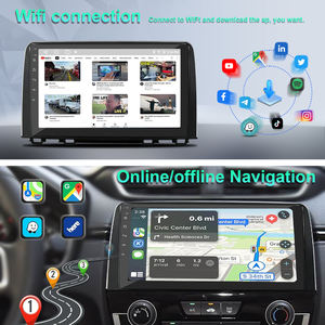 Monitor Auto 9'' Android Carplay Schermo OLED Autoradio Lettore Multimediale per <span class=keywords><strong>HONDA</strong></span> <span class=keywords><strong>CRV</strong></span> 2017- Unità di Testa Bluetooth Stereo Auto - Product Image 5