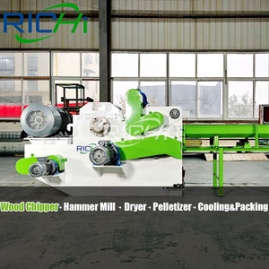 Voll automatische 1-30 T/H Biomasse Brennholz presse Sägemehl Holz pellet herstellungs linie zum Verkauf