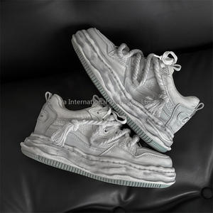 รองเท้าสเก็ตบอร์ด HB22470 2026 ดีไซน์แฟชั่นใหม่ พื้นหนา ระบายอากาศได้ดี น้ำหนักเบา เหมาะสำหรับการเดินเล่นและกิจกรรมกีฬา รองเท้าลำลองแฟชั่นทันสมัย - Product Image 2