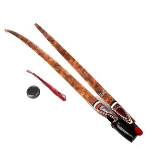 Nunchaku American Longbow <span class=keywords><strong>60</strong></span> Pollici, Arco da Caccia Americano Smontabile, Arco Destrorso 20-55 Libbre Opzionale, Arco Ricurvo Nunchuck - Product Image 4