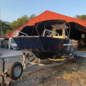 12M 800HP aluminio Tuck Pusher Tug Boat para la venta