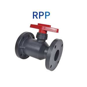 पीएच फ्लैंज यूनियन बॉल वाल्व वायवीय/इलेक्ट्रिक थ्रो नल नल के लिए प्लास्टिक बंद वाल्व पानी के लिए - Product Image 6