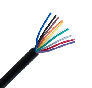 Doğrudan toptan fiyat marka en kaliteli elektrik kablosu 3 -12 çekirdek bahar Spiral sarmal kablo tel fabrika özel OEM ODM