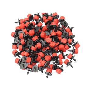 Goutteur réglable rouge à 8 trous avec sortie de 2,0 mm pour système d'irrigation micro-aspergée de jardin - Product Image 2