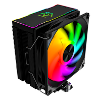 Pendingin CPU Snowman Factory Direct Sale Cooler LGA1366/115X/1700 1200 2011-V3 Heat Pipe AM4 AM5 untuk Komputer