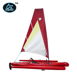 U-boat-barco pequeño <span class=keywords><strong>de</strong></span> plástico <span class=keywords><strong>de</strong></span> alta calidad, trimaran sinle, velero con asientos <span class=keywords><strong>de</strong></span> aluminio con sistema <span class=keywords><strong>de</strong></span> timón - Product Image 4