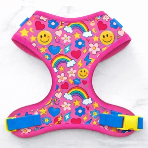 Conjunto de Arnés y Correa Ajustable Personalizado para Perros y <span class=keywords><strong>Gatos</strong></span>, Arnés para Cachorros, Gatitos y Perros Pequeños, Fabricante Personalizado, para Paseos y Viajes - Product Image 3