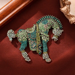 Broche del <span class=keywords><strong>A</strong></span>ño del Caballo, Accesorios de Ropa de Lujo con Animales, Pin, Joyerí<span class=keywords><strong>a</strong></span> - Product Image 4
