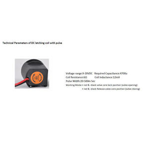 Bobinas de Válvula Solenoide Zanchen ZW-DL DC de Bloqueo para Sistemas de Riego - Product Image 2