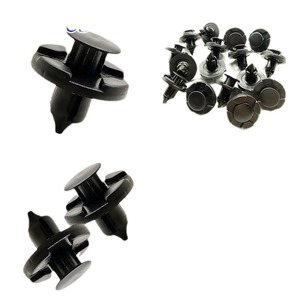 Auto Fastener <b>Clip</b> 8mm Plastic Push Type For <b>Bumper</b> Door Trim Panel Fixing - Product Image 5