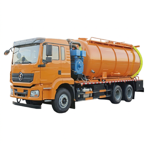 Shacman 6×4 Sewage <b>Suction</b> & Cleaning Truck, Powered by World-famous Weichai Engine,Auxiliary engine with vacuum <b>pump</b>. - Product Image 1