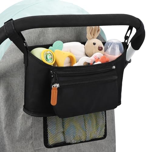 Nero-con tasca per pannolini