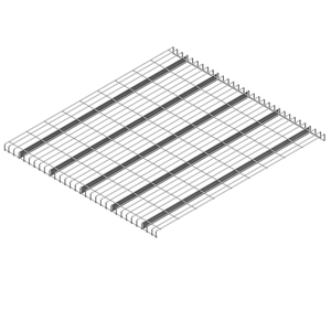 Thiết kế Thương hiệu Mới phân vùng Kệ thép decking Sản xuất tại Trung Quốc hàn dây lưới sàn mạ kẽm - Product Image 3
