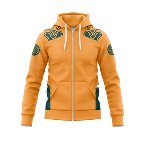Conjunto de Ropa para Fanáticos del Rugby NRL, Sudadera con Capucha Unisex, Camiseta Polo, Camiseta sin Mangas, Estampado Sublimado Naranja y Verde, Poliéster Transpirable para Todas las Temporadas - Product Image 4
