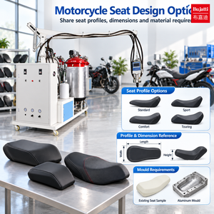 Máquina de Espuma de Baja Presión Bujatti para Asientos de Motocicleta - Integración de Proyectos - Product Image 2
