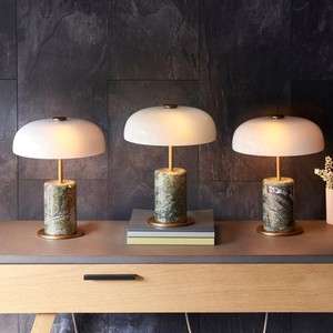 Nordic Valli Marble Table <b>Lamp</b> <b>Led</b> Touch Control Modern Minimalist Bedroom Living Room Ambient <b>Light</b> - Product Image 5