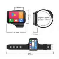 Factory 4G Smartwatch 2024 2,88 ''HD Pantalla táctil grande S999 MTK6761 Correa desmontable Long Time Standby GPS Android Smart Watch