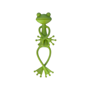 Nouveau <span class=keywords><strong>support</strong></span> de plantes durable en forme de grenouille, recouvert de plastique, pour verger et potager - Product Image 1