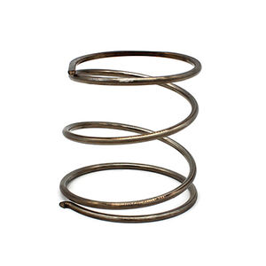 Molle a compressione in acciaio inossidabile nero con disegni personalizzati per bobine metalliche - Product Image 3