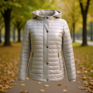 Veste en coton léger HDJ Plus Size VB-56 pour femmes grandes tailles - Product Image 3