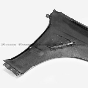 Aile avant de qualité supérieure, type JS, largeur OE, compatible avec Honda Civic EK 3 portes (1996-1998), largeur exacte d'origine, pièce de rechange extérieure K - Product Image 4